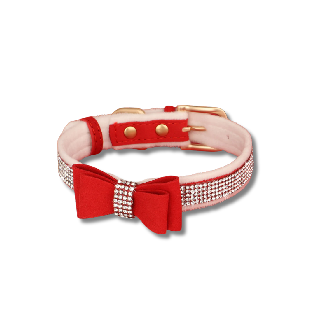 GlamPaw - Sprankelende Luxe Huisdierhalsband