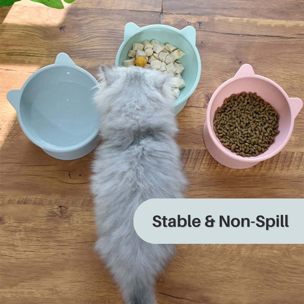 Ergonomische katten eetbak - Merlo™