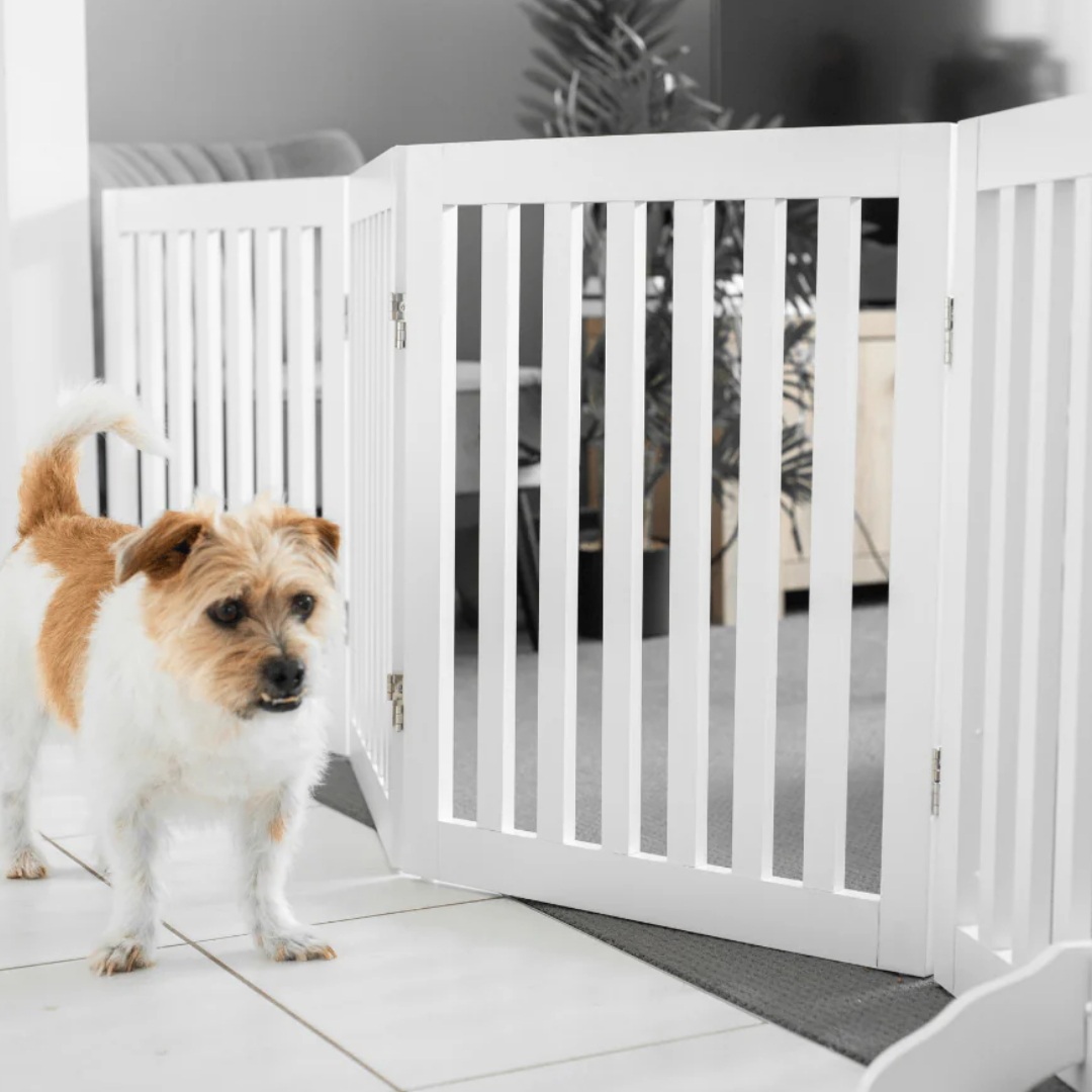 WoofNest - Opvouwbaar Houten Hondenhek