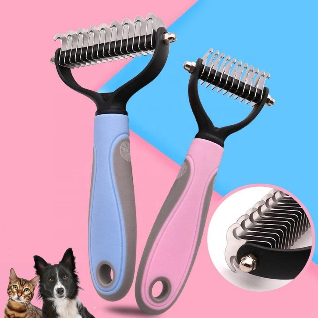 PetRake™ Dubbelzijdige Verzorgingshulpmiddel voor Honden en Katten