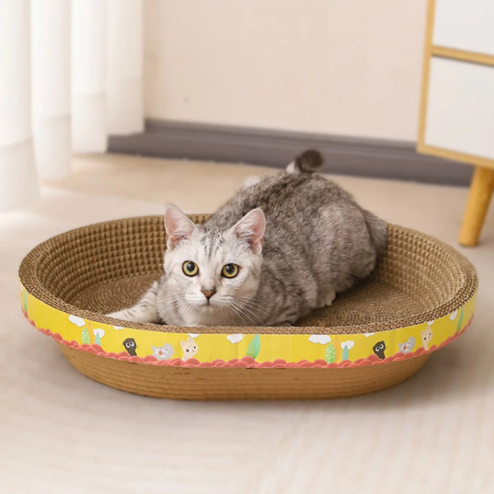 Kattenmand en Krabplankcombinatie: Whisker Wonderland™