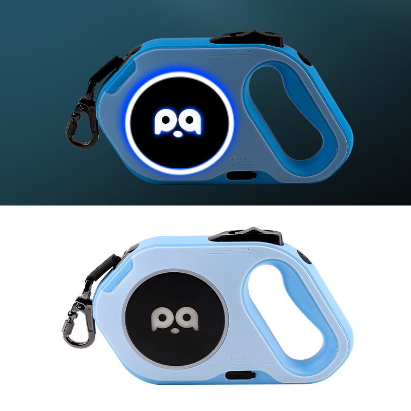 Innovatieve Automatische LED Hondenriem - Maak Wandelingen Veiliger en Stijlvoller!