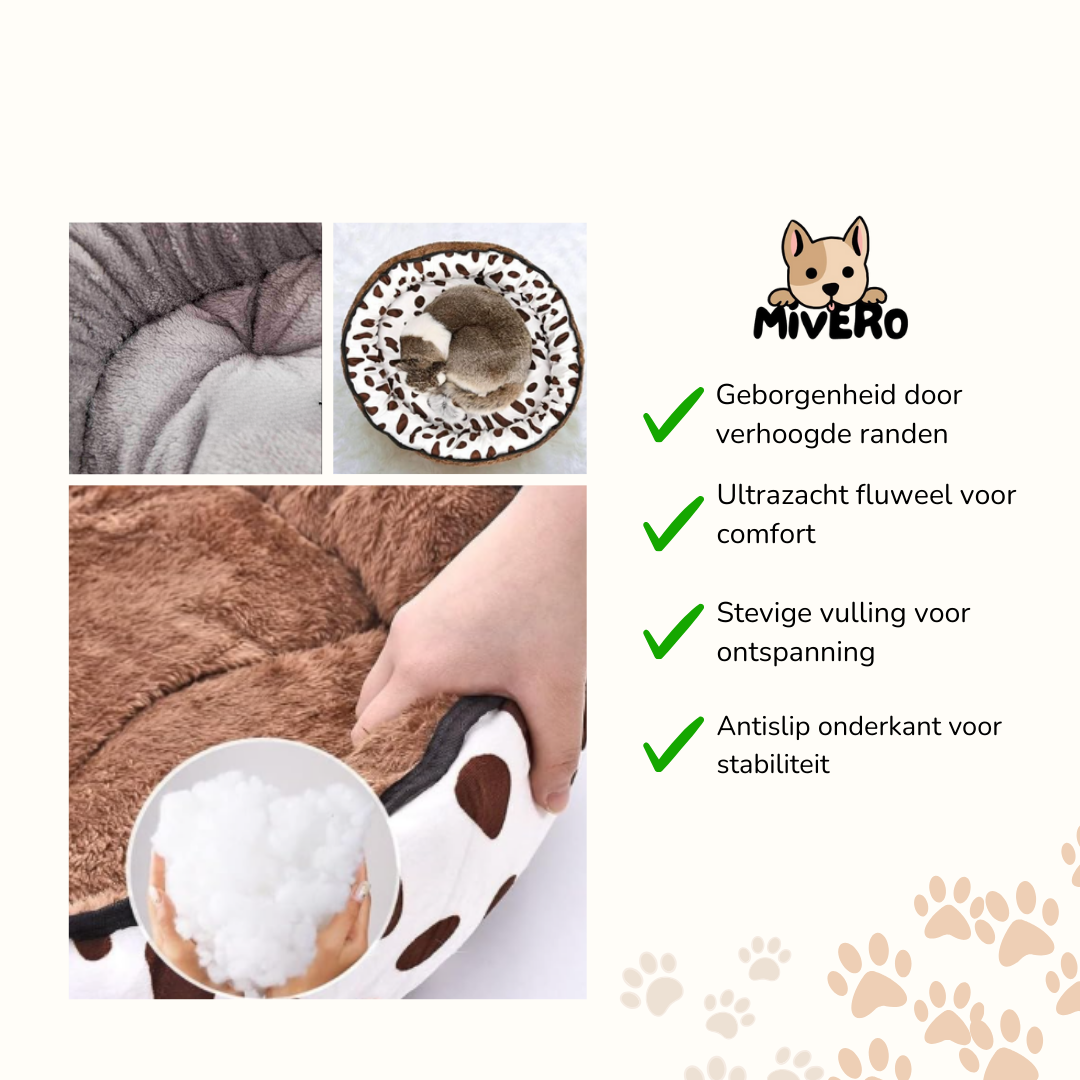DreamDome - Kalmerende Pluche Hondenmand