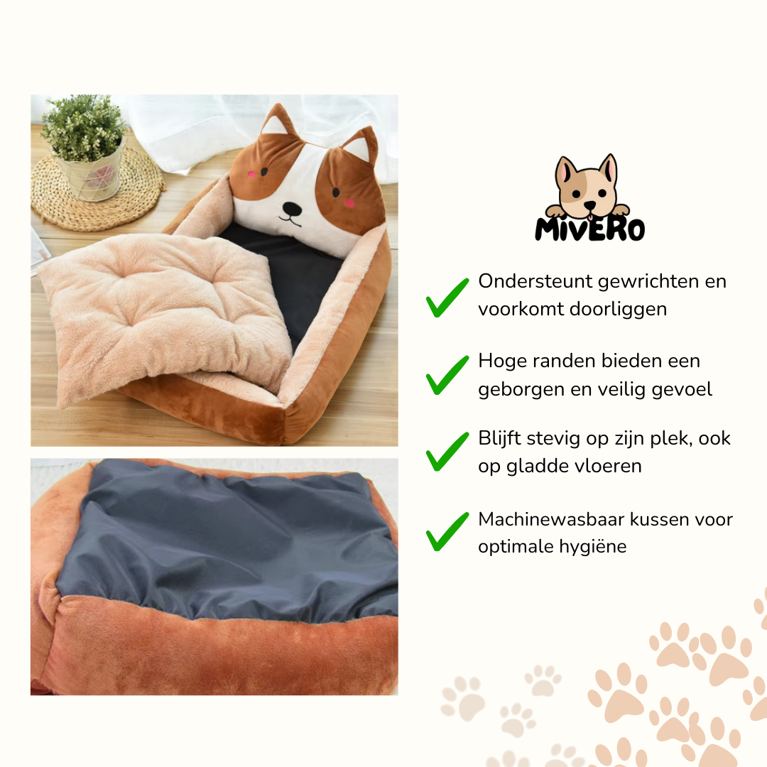Nestura - Orthopedisch Antislip Hondenbed