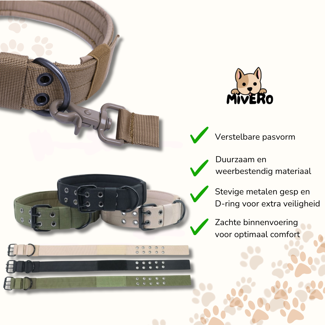 PawLock - Verstelbare Reflecterende Hondencollar