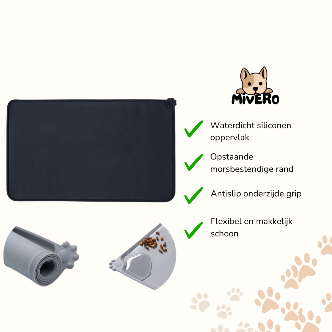 SpillStop - Siliconen Antislip Voermat