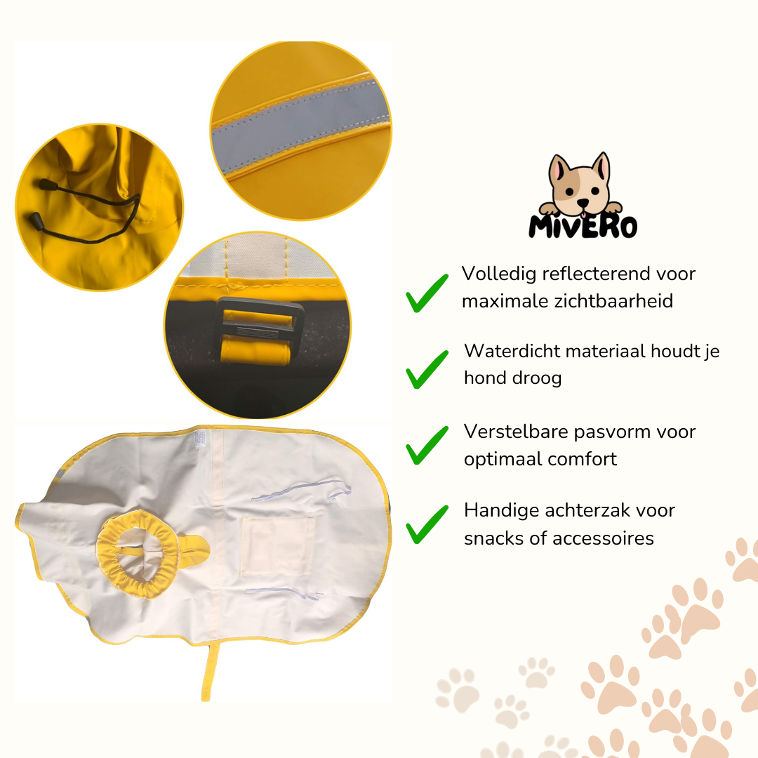 RainPaw - Reflecterende Waterdichte Hondenvest