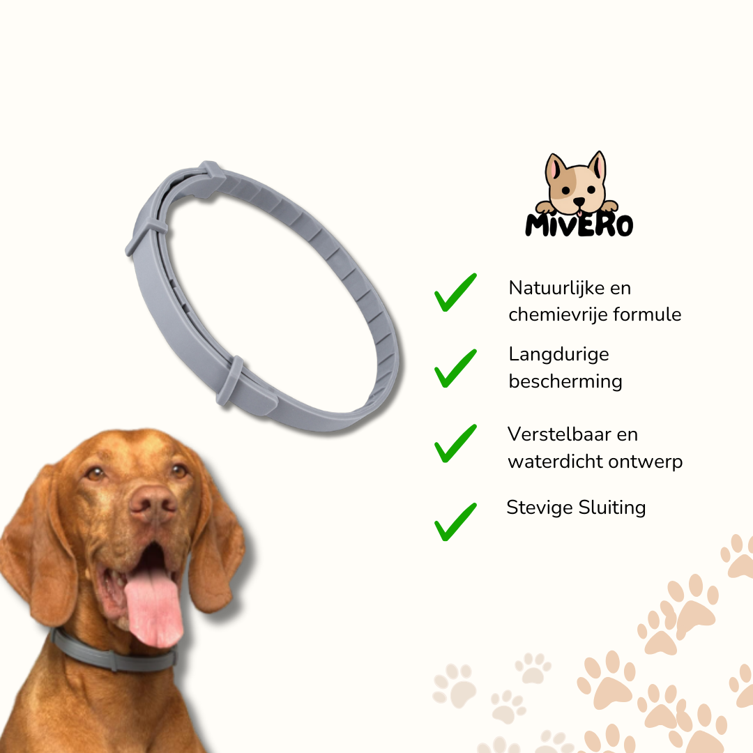 NaturGuard - Natuurlijke Anti-Teken Huisdierhalsband