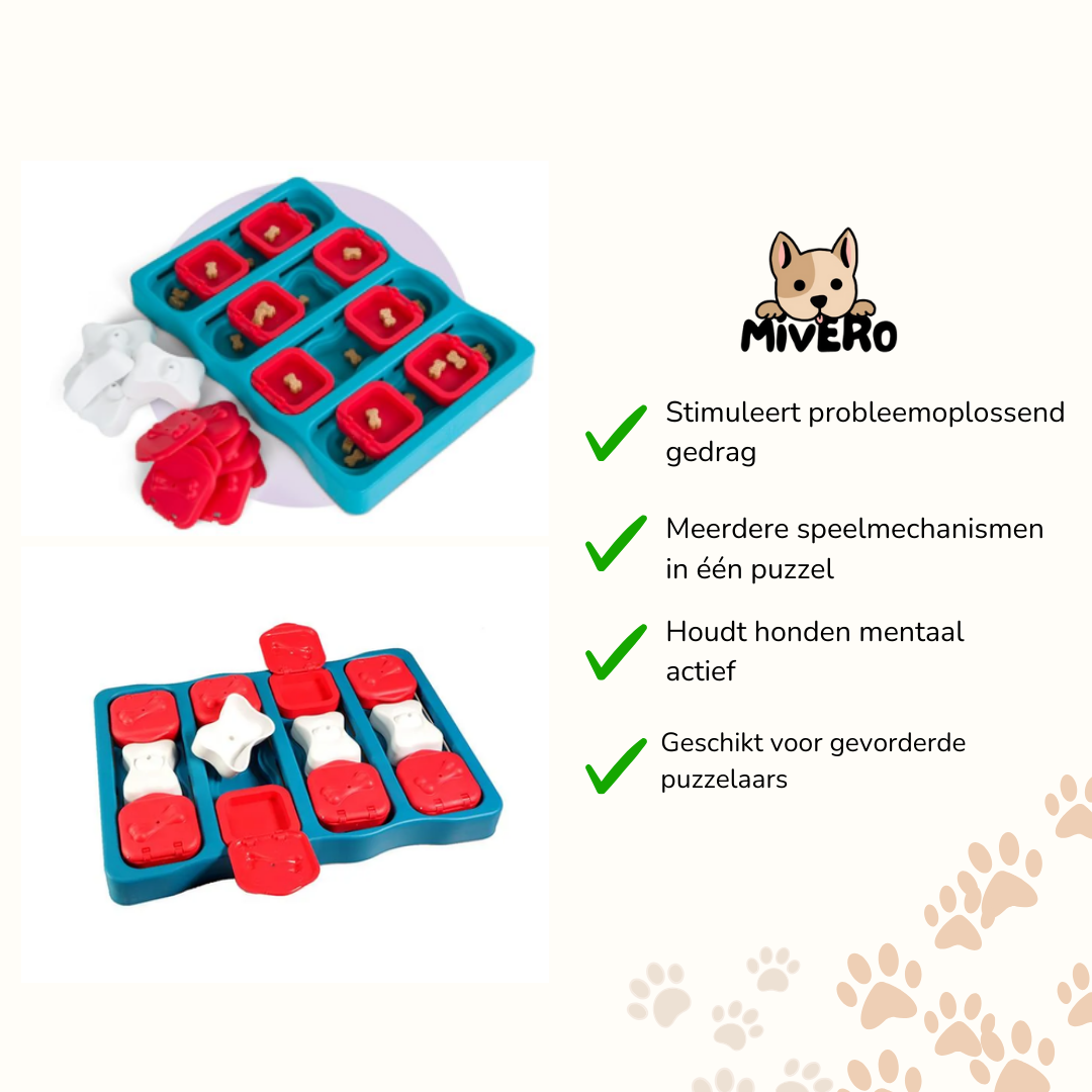 PawzzlePup - Interactieve Traktatiepuzzel Hond