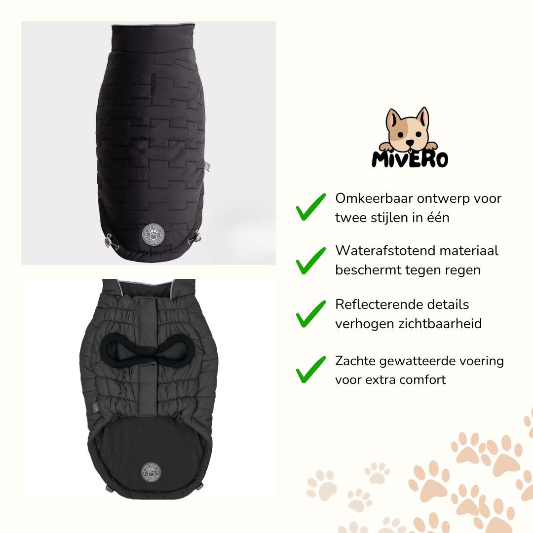 WeatherWoof - Omkeerbaar Waterbestendig Hondenvest