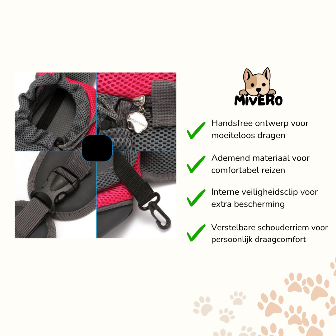 PetPouch - Ademende Veilige Huisdierentas