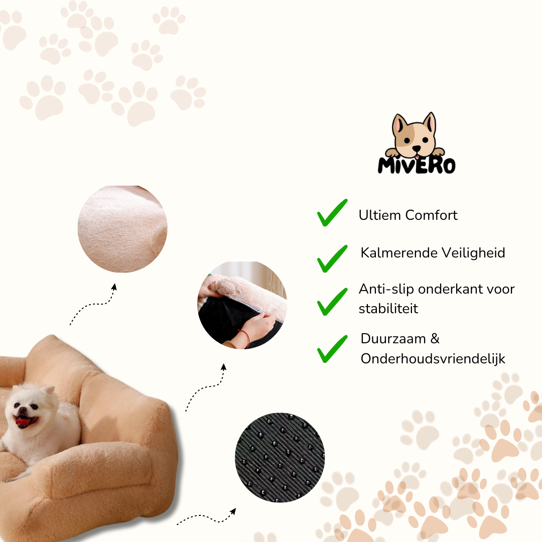 SnuggleLuxe - Omhullend Stressverlagend Hondenbed