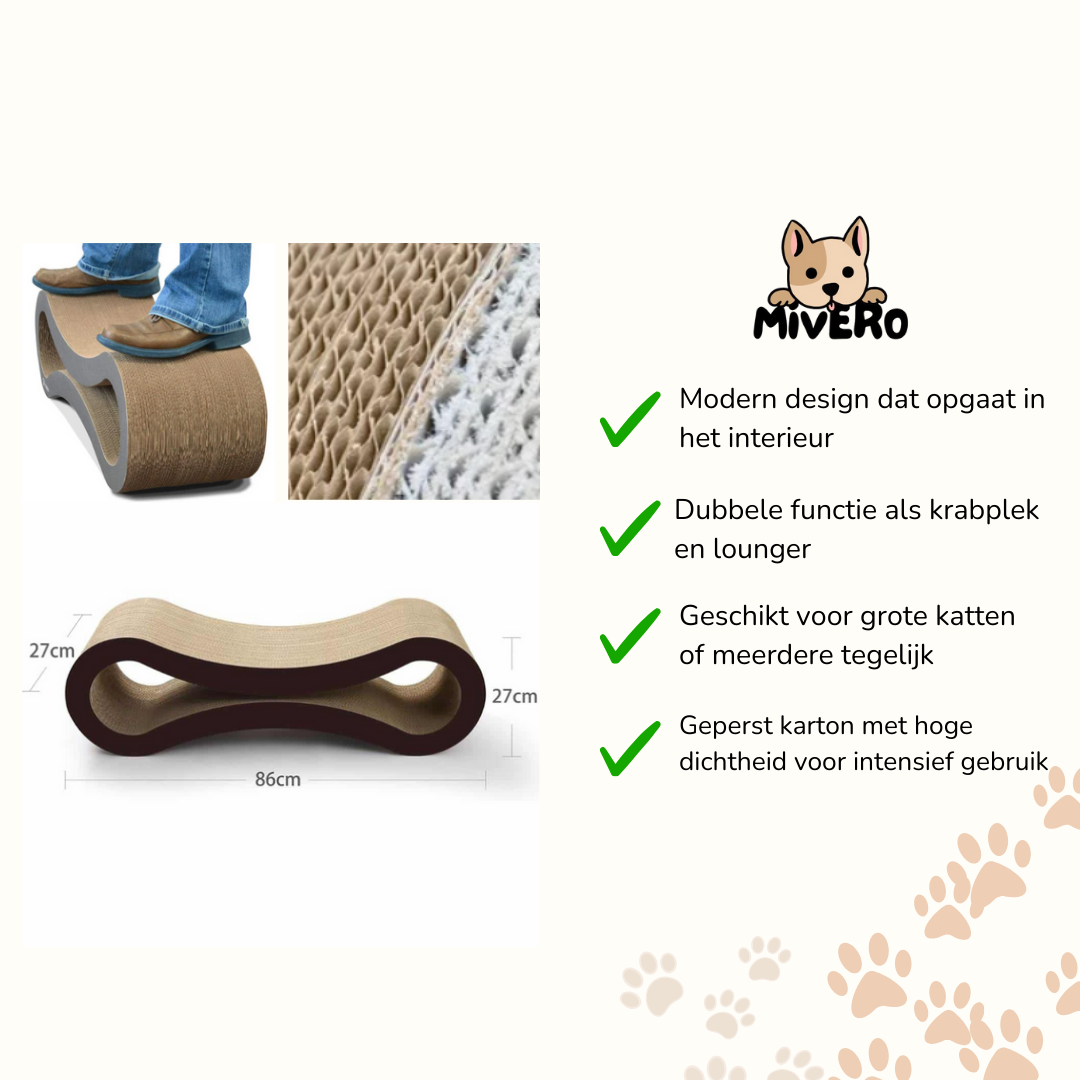PurrLounge - Comfortabele rustplaats Krablounger