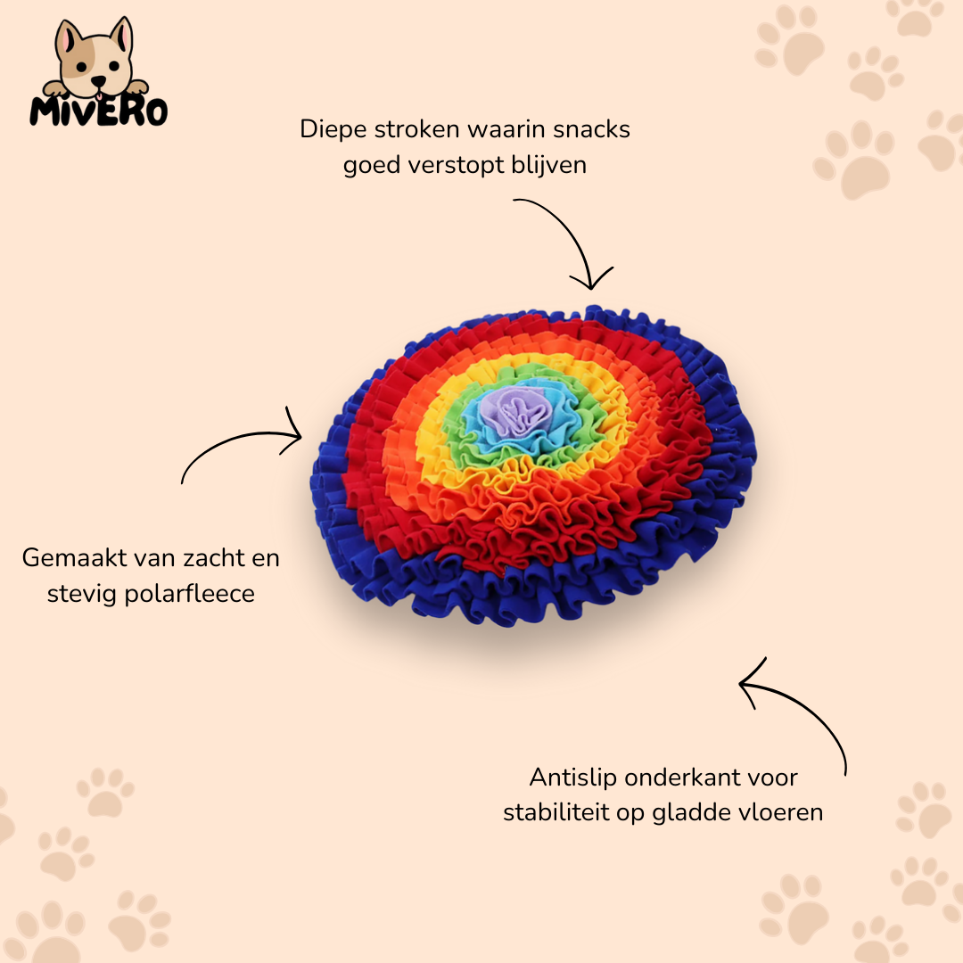 SniffTopia - Interactieve Fleece Snuffelmat