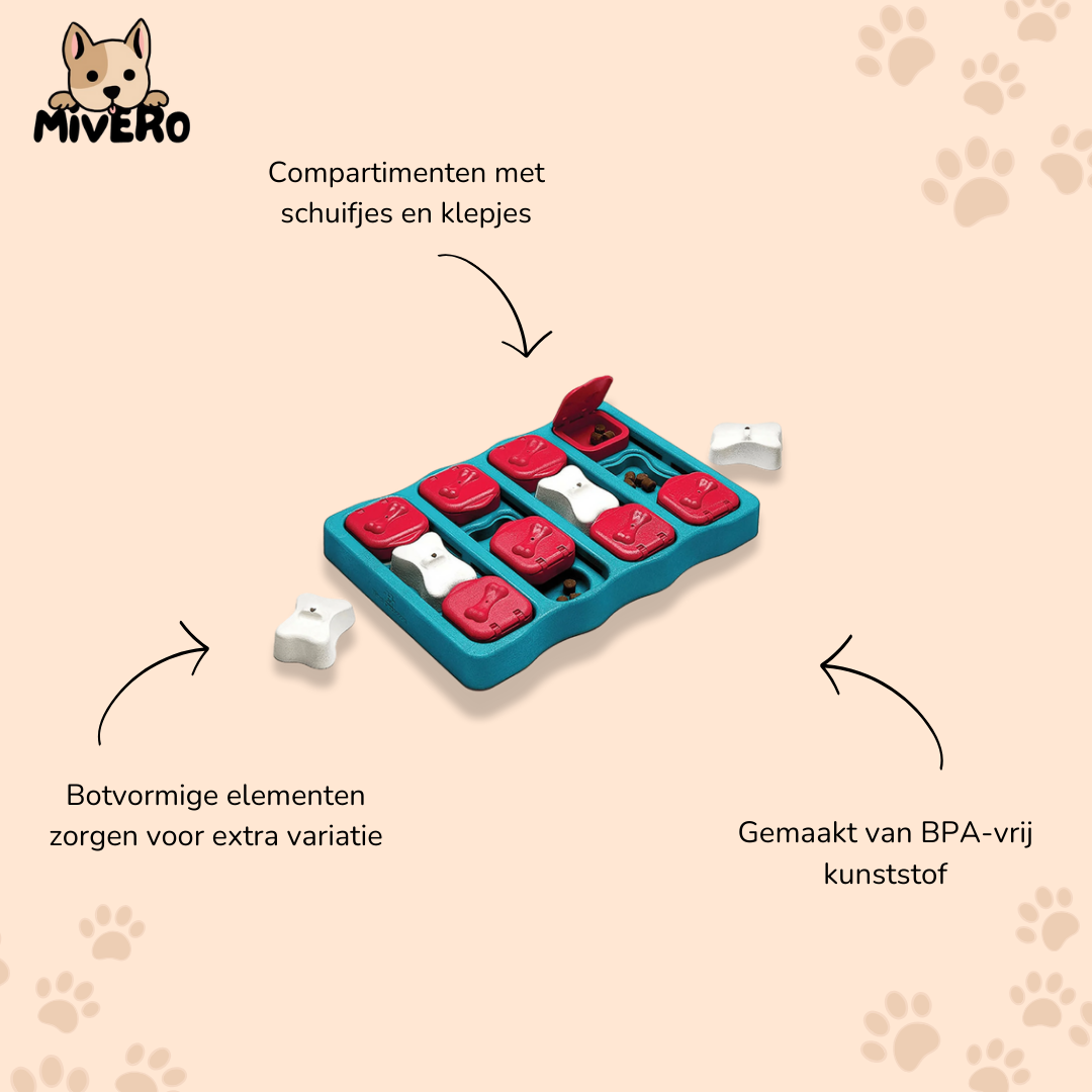 PawzzlePup - Interactieve Traktatiepuzzel Hond