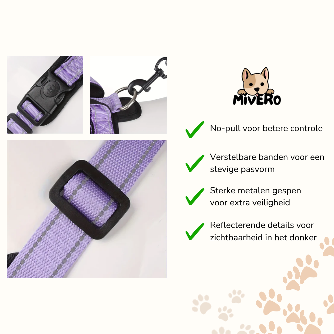 StayPut - Verstelbaar No-Pull Hondentuig