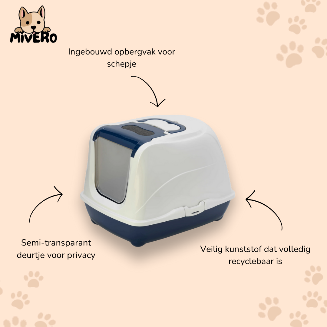 Purriva - Geurfilter Flip-Kattenbak