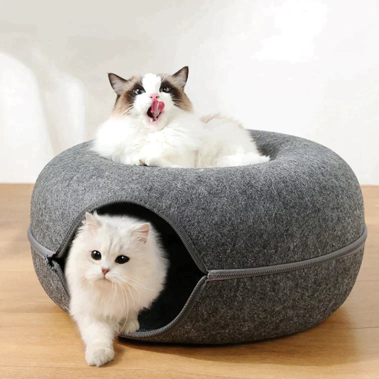 Maya | Katten bed & speelhuis