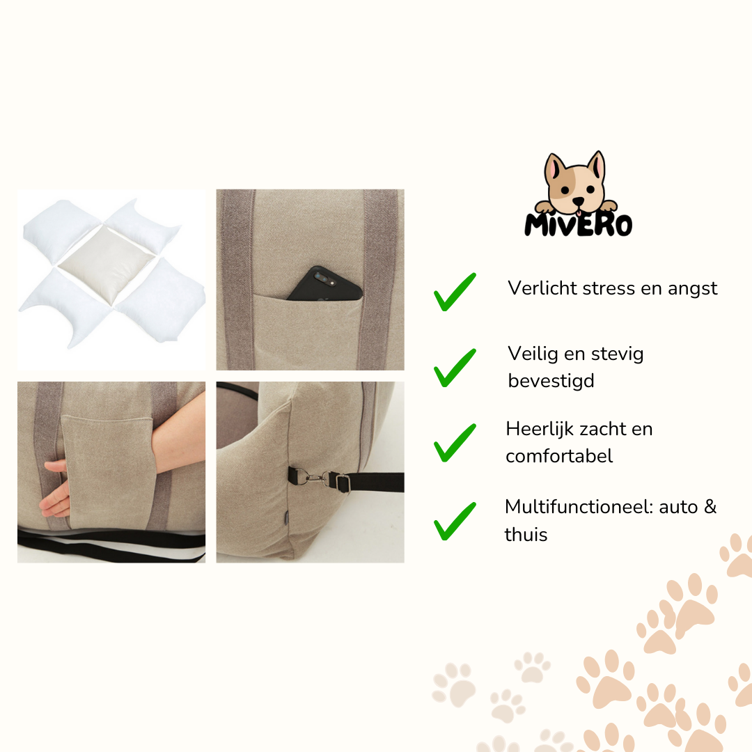 SnugTrip - Veilige Comfortabele Hondenzit