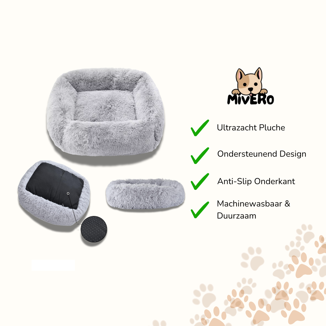 PawCloud - Kalmerende Donut Hondenmand