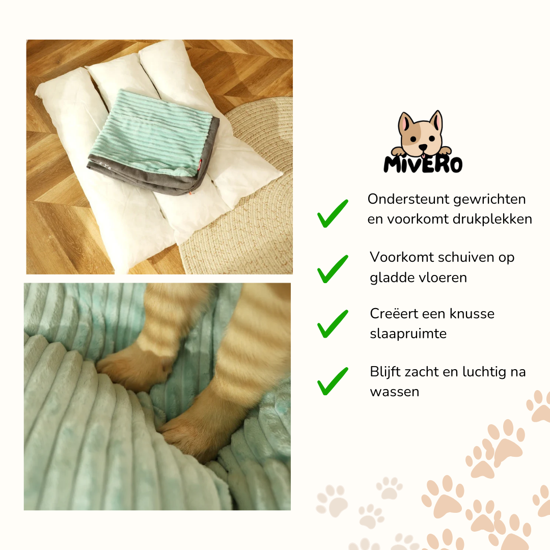 PawNest - Anti-Slip Pluche Hondenbed