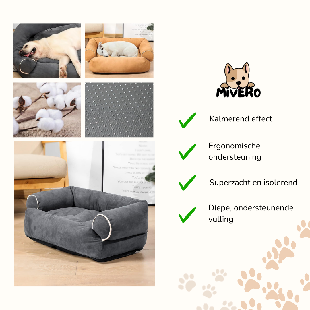 CloudNest - Pluche Orthopedisch Huisdierbed