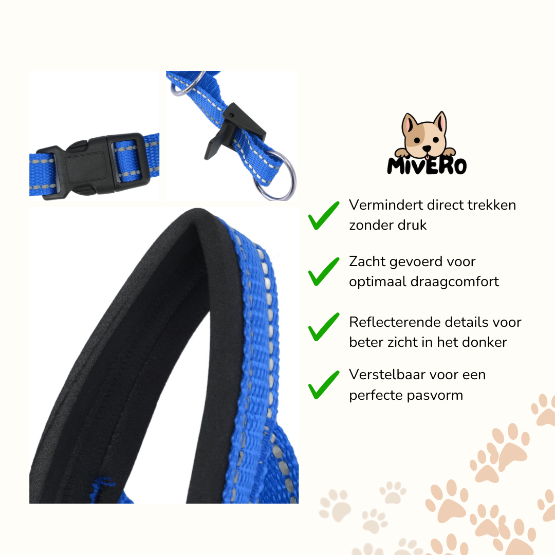 PullEase - Padded Anti-Trek Hoofdharnas