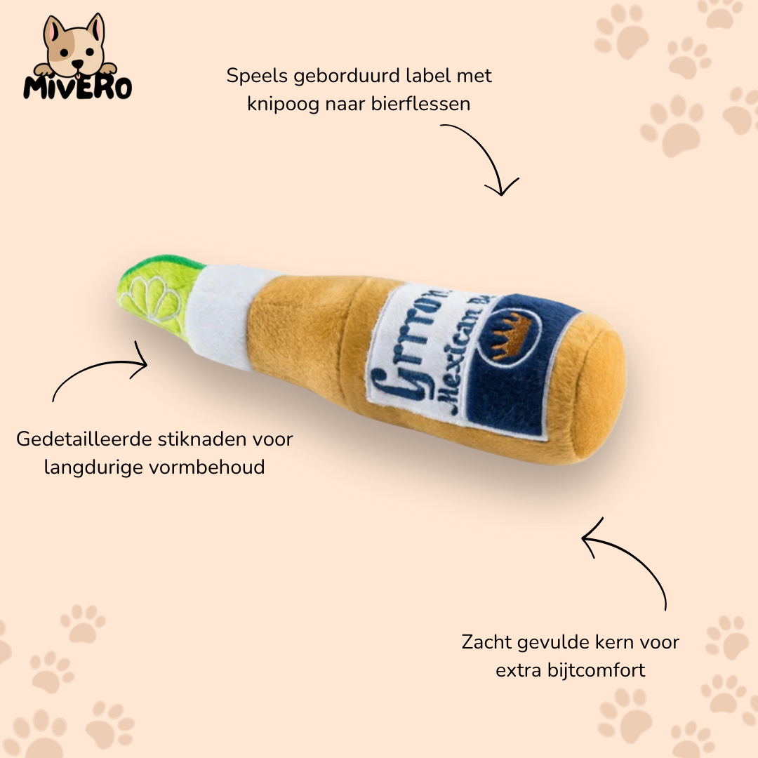 Brewdy - Humoristisch Piepend Hondenspeeltje