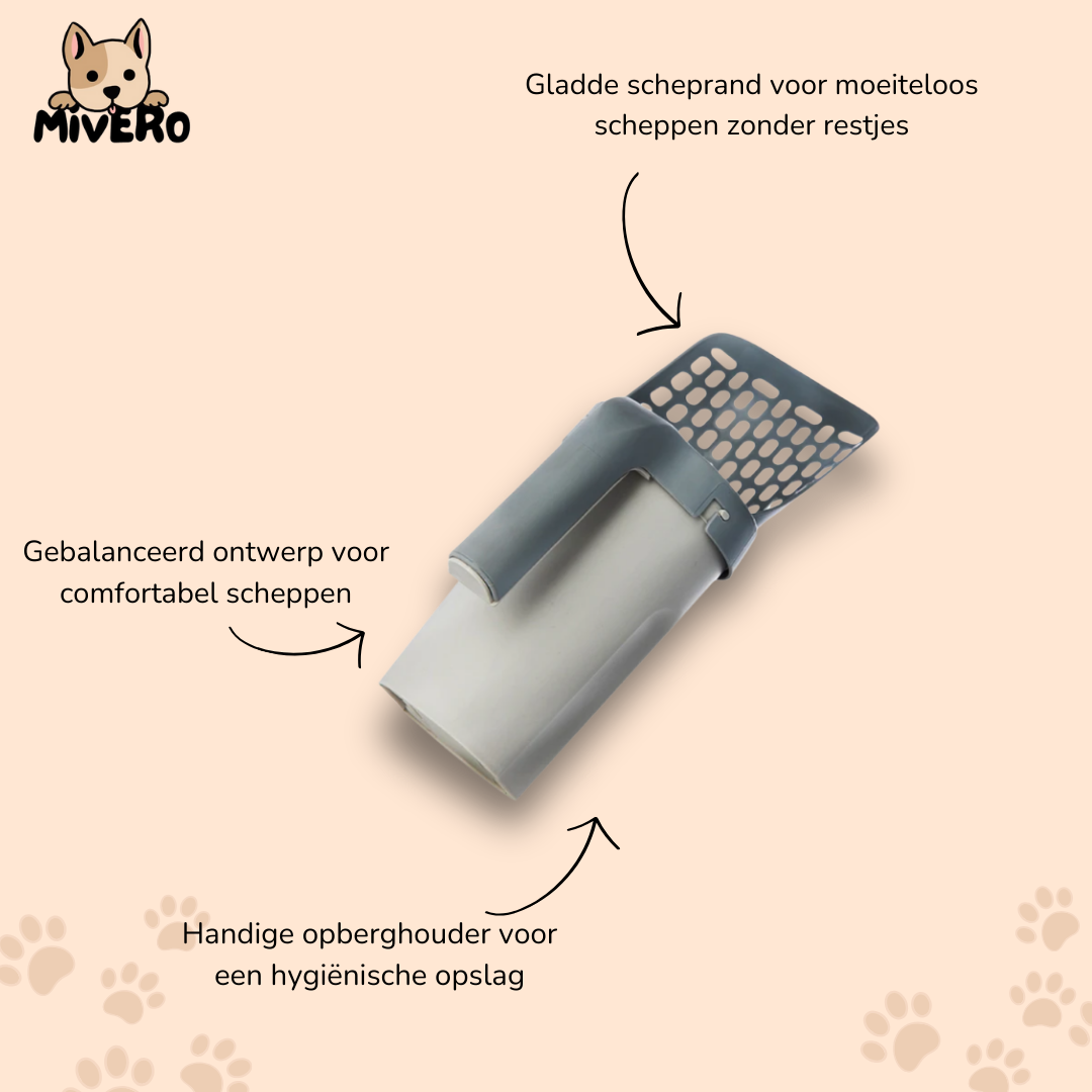 ClumpClear - Hygiënische Opslag Kattenschep