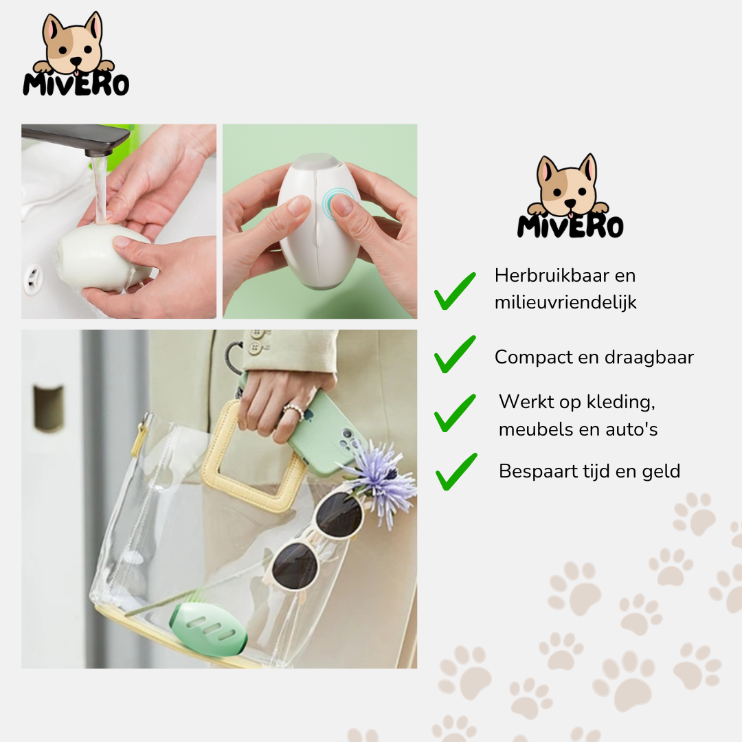LintEase - Herbruikbare roller voor snelle reiniging