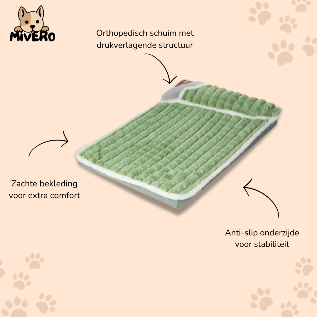 PawLuxe - Orthopedisch Wasbaar Hondenbed