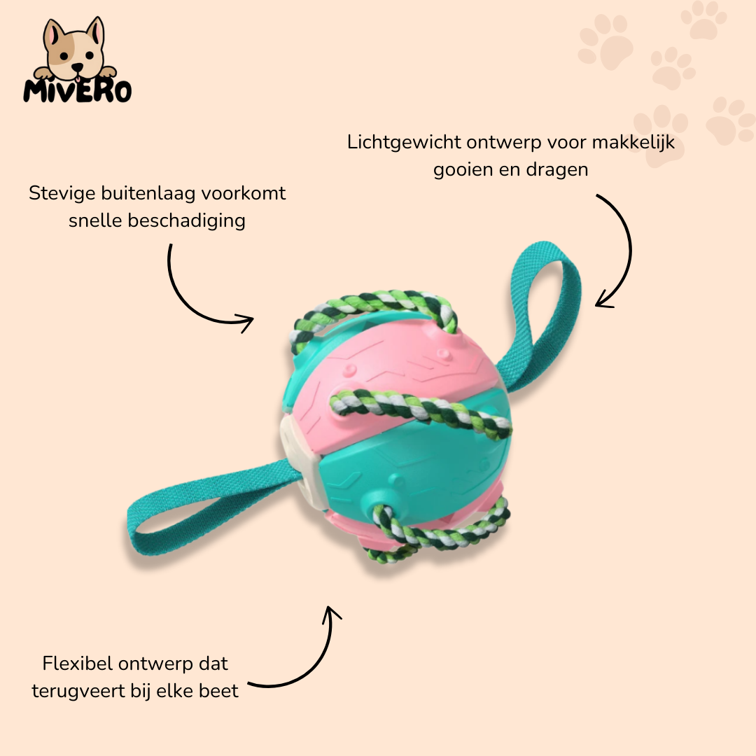 TugBall - Interactieve Tugbal Hond