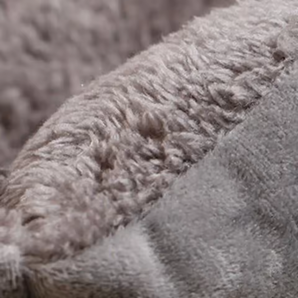 Pluche orthopedische sofa voor huisdieren