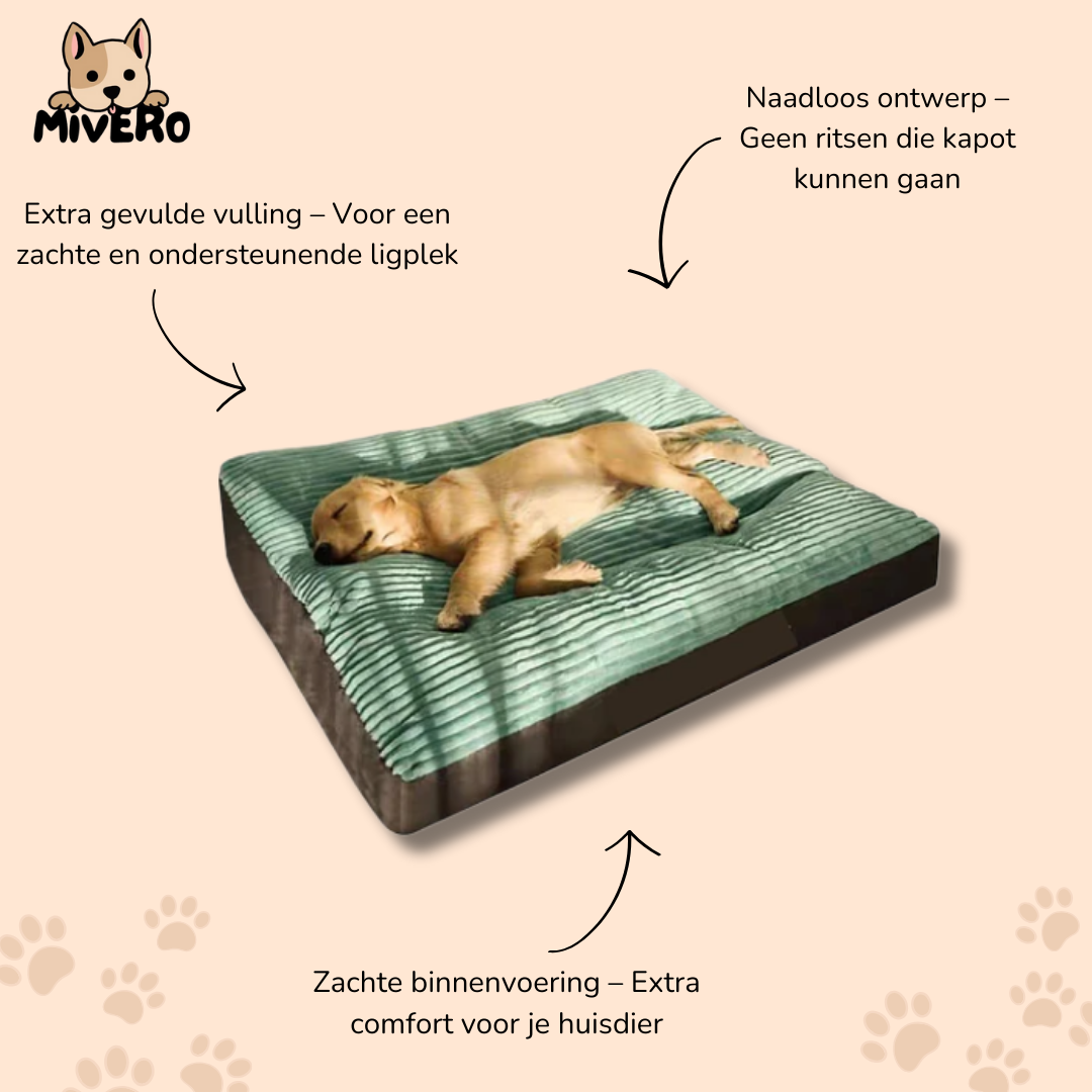 PawNest - Anti-Slip Pluche Hondenbed