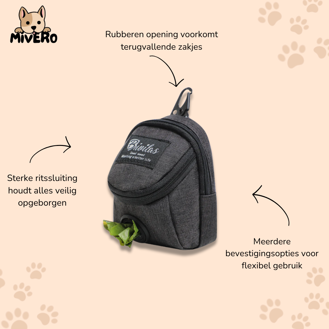WagPak - Compact Multifunctionele Hondenpouch