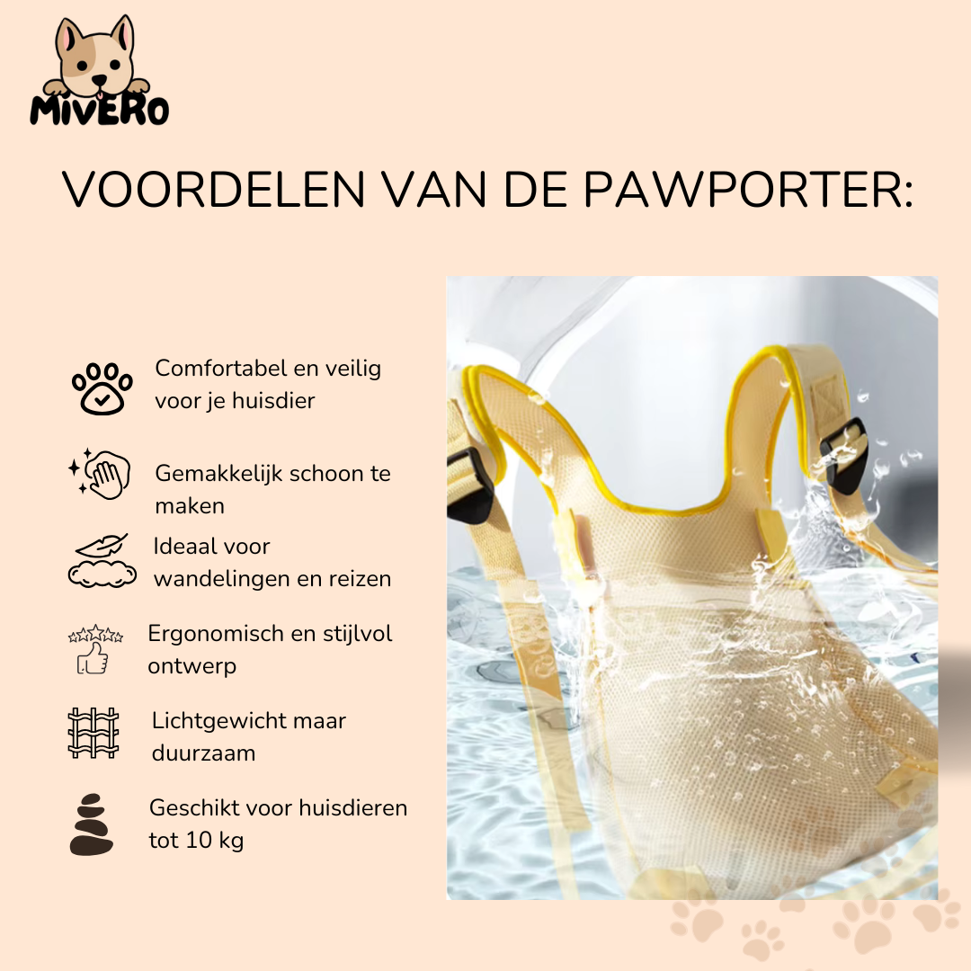 PawPorter - Draag je huisdier moeiteloos overal