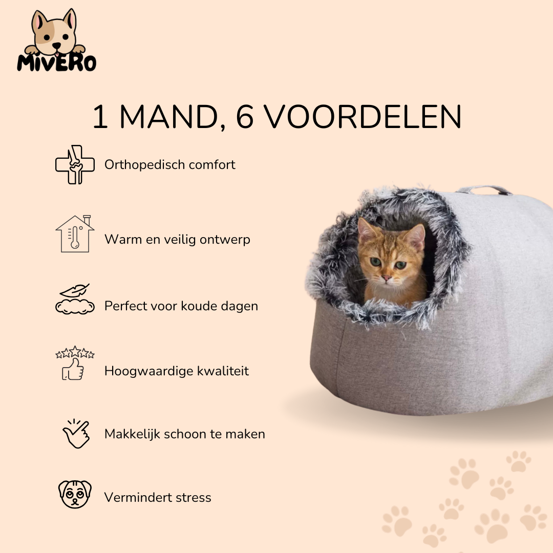 CozyNest - Warme en veilige schuilplaats voor huisdieren
