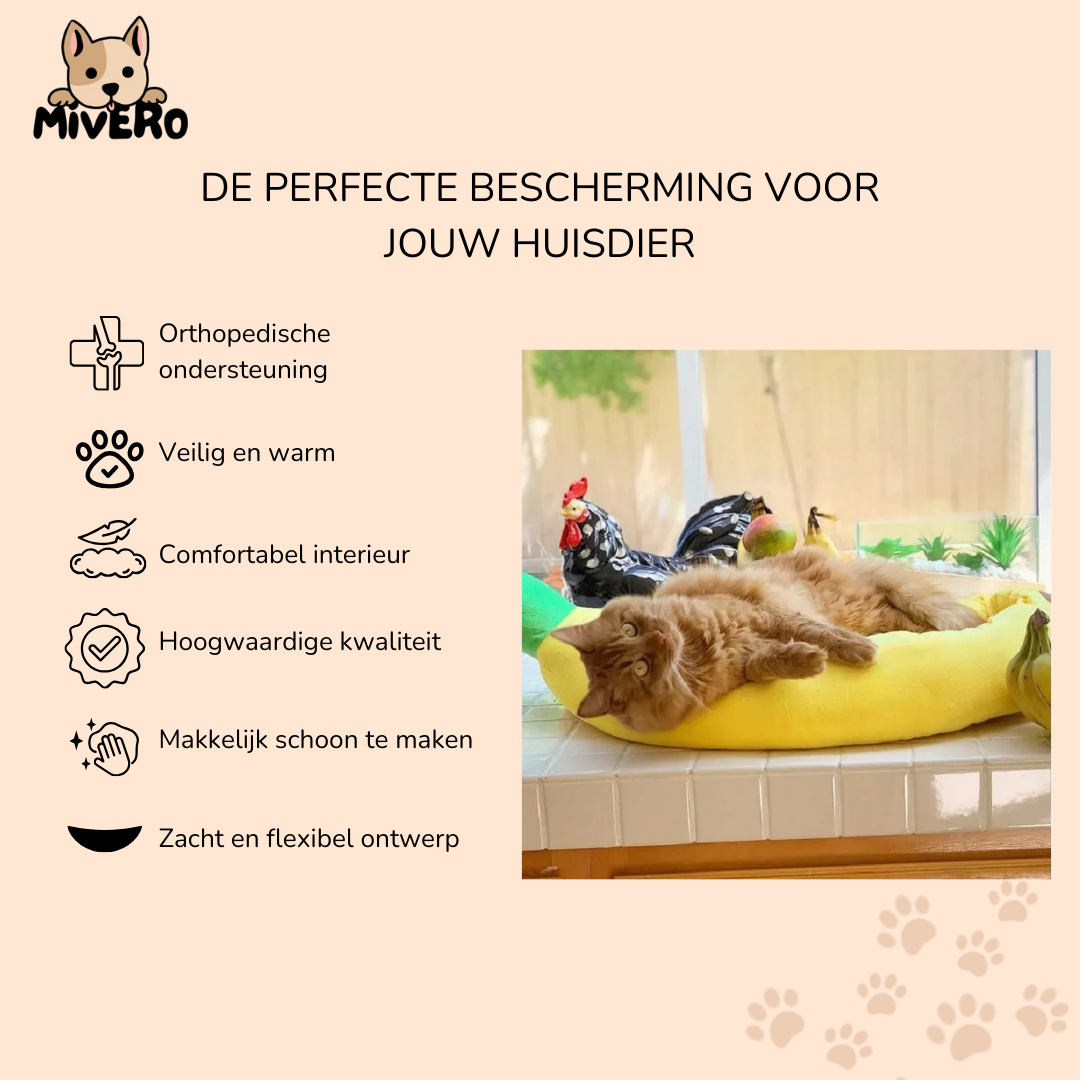 CozyBanana - Warme geborgenheid voor huisdieren
