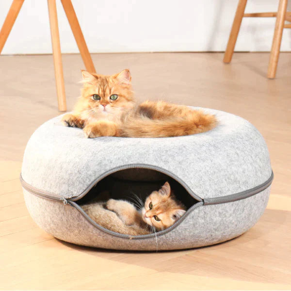 Maya | Katten bed & speelhuis