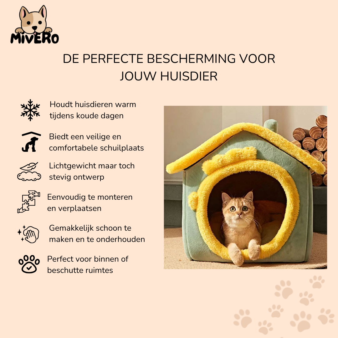 SnugHaven - Warm en veilig onderdak voor huisdieren