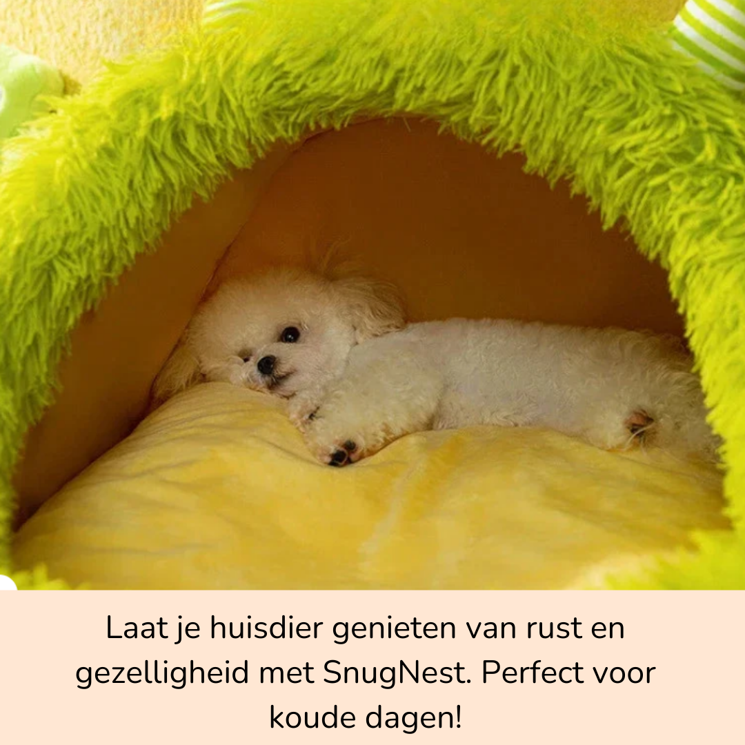 SnugNest - Warme en veilige slaapplaats voor huisdieren