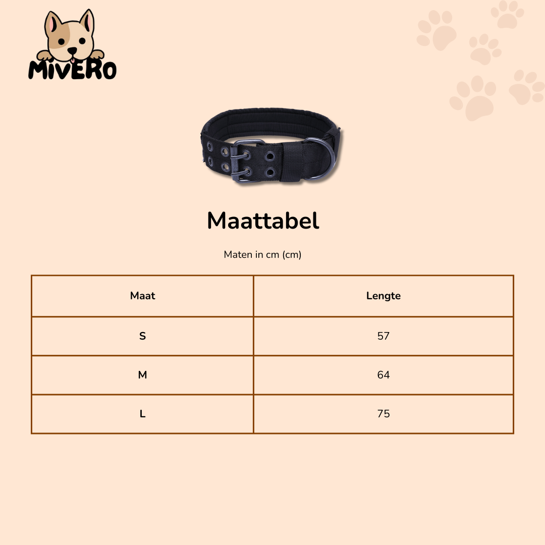 PawLock - Verstelbare Reflecterende Hondencollar