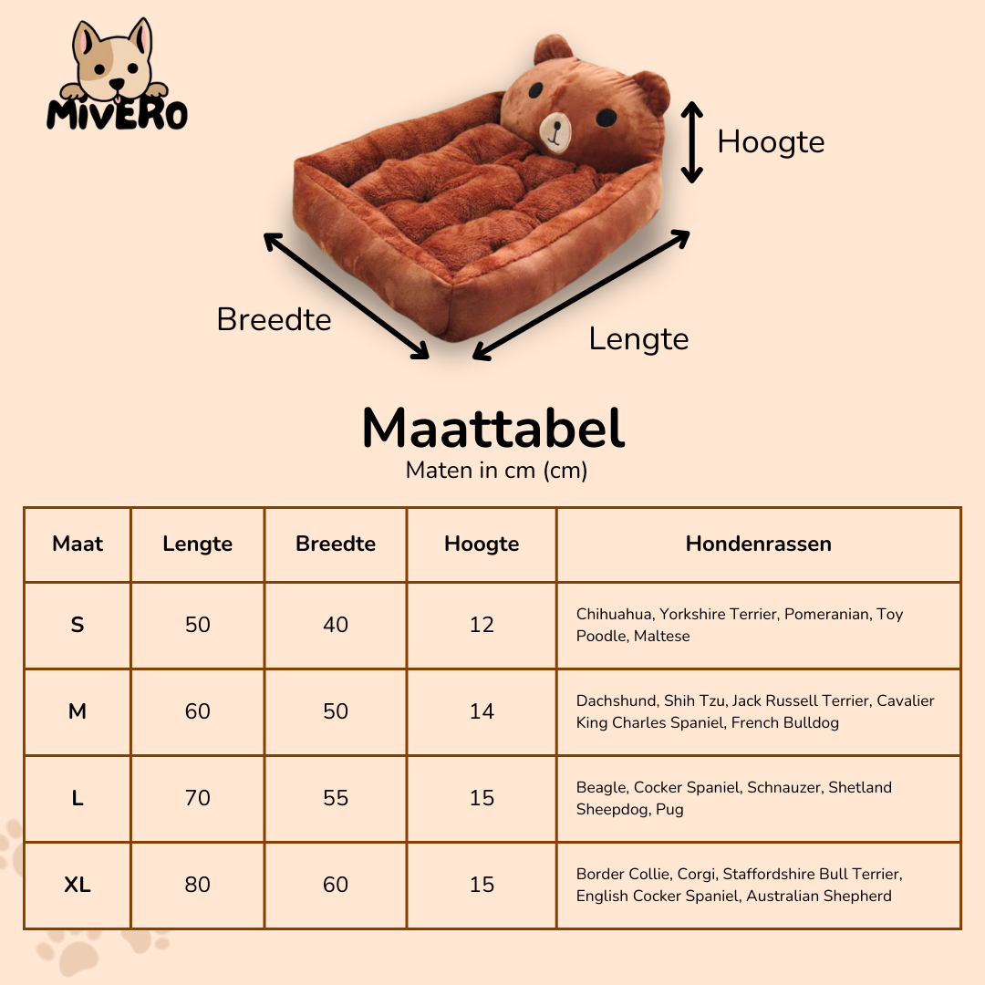 Nestura - Orthopedisch Antislip Hondenbed