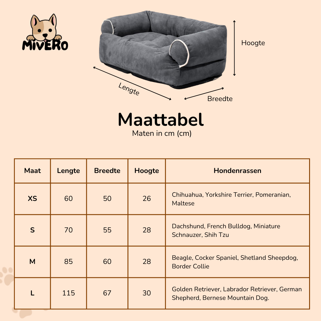 CloudNest - Pluche Orthopedisch Huisdierbed