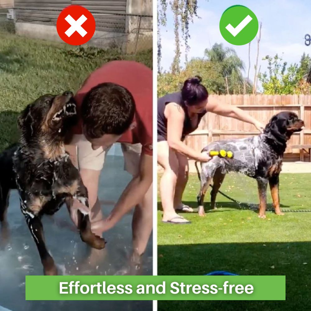 Suds-N-Paws™ Hondenbadtool - Maak badtijd een eitje voor je pup!