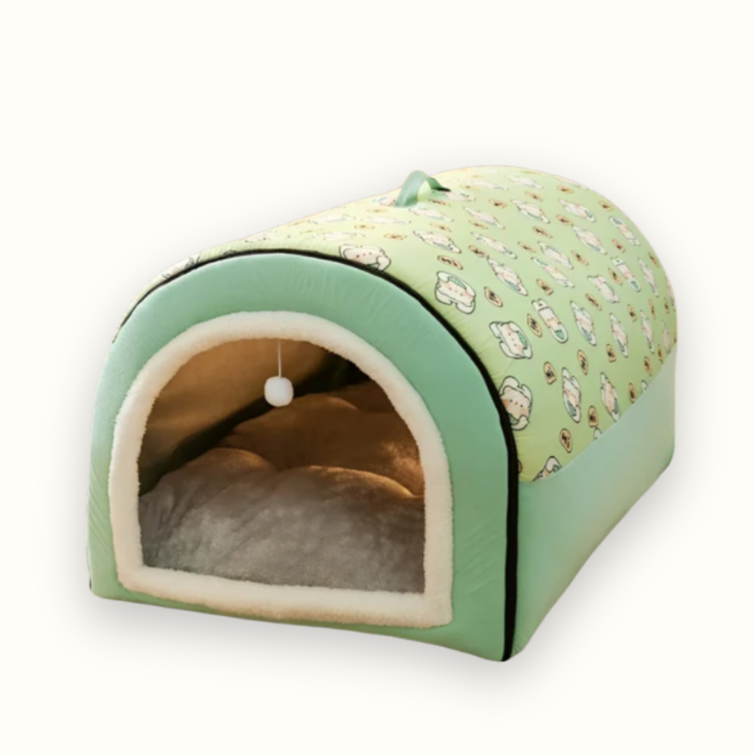 WarmNest - Verhoogd Veiligheids Hondenbed