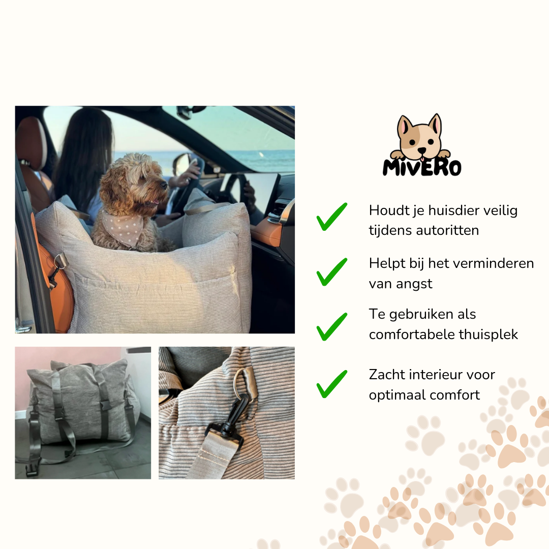 WanderPaw - Verhoogd Veiligheids Hondenbed