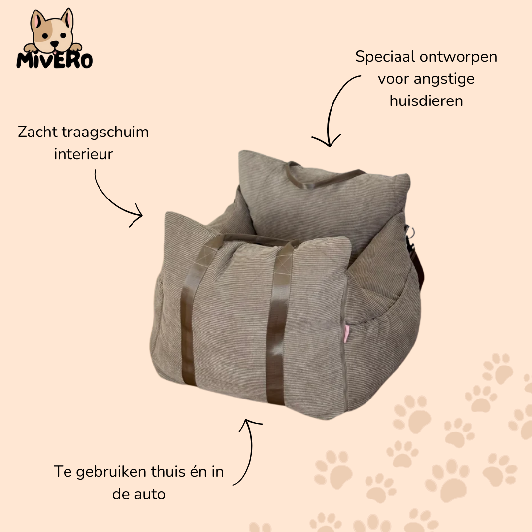 WanderPaw - Verhoogd Veiligheids Hondenbed