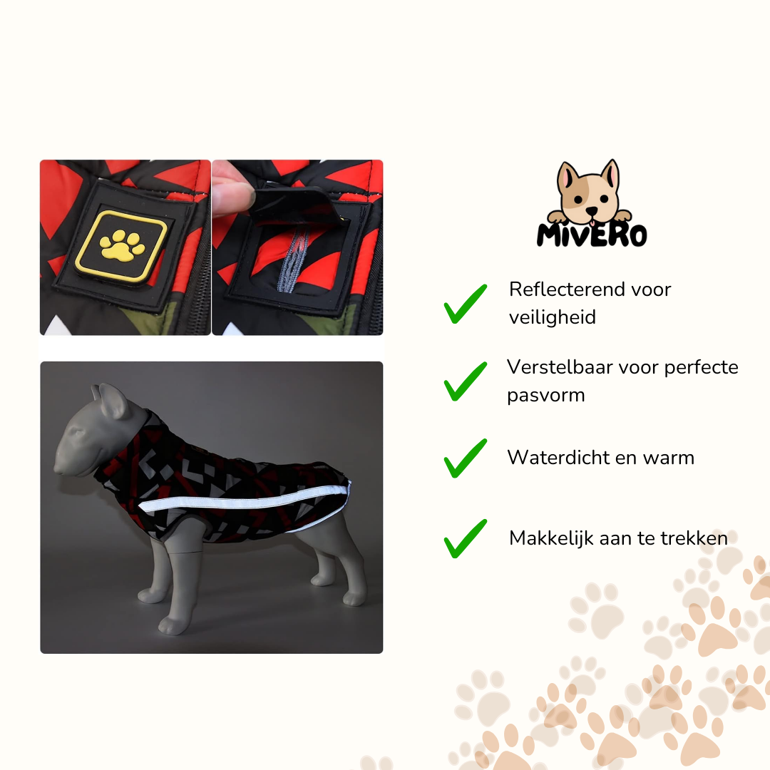 PawProof - Waterdichte Reflecterende Hondencoat