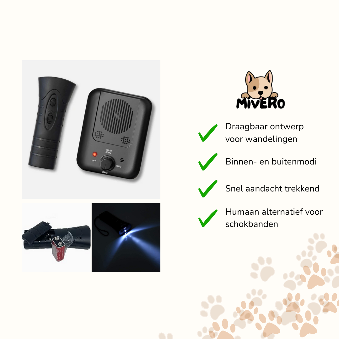 BarkShield - Ultrasoon Anti-Blafapparaat